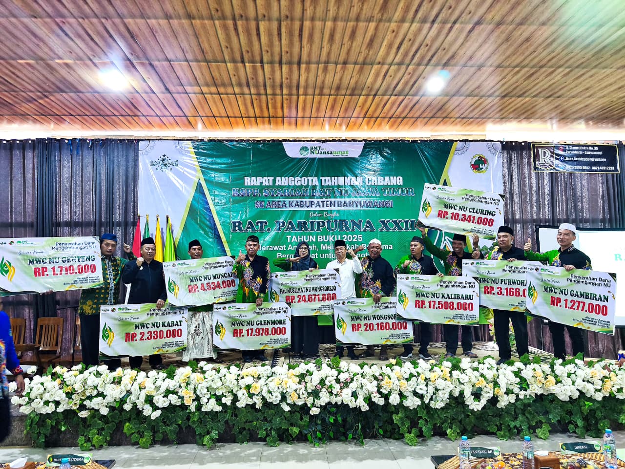 RAT Cabang Area Banyuwangi: Dorong Koperasi Syariah yang Sehat dan Profesional